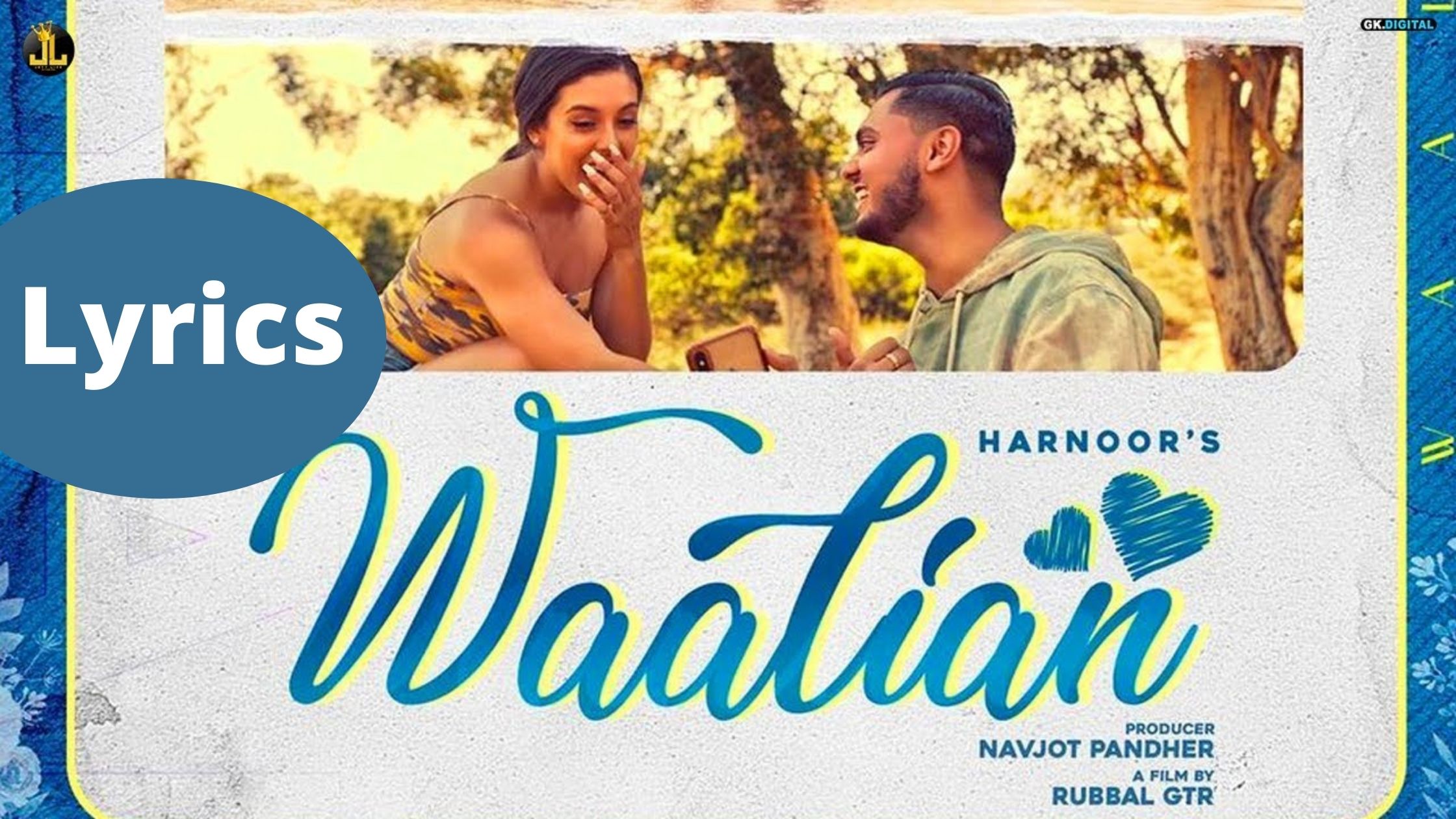 WALLIAN song lyrics by harnoor in punjabi